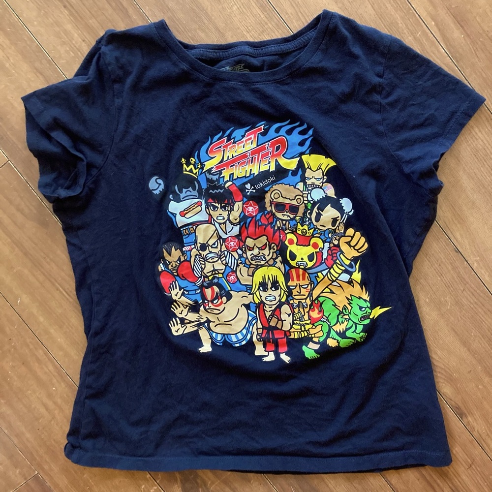 Tokidoki / Street Fighter T-Shirt, SIZE: XL (womens)